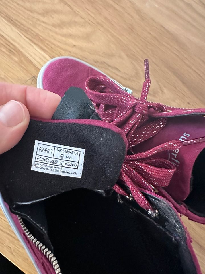 Superfit Halbschuhe Sneaker Mädchen gr 28 neu in Bach an der Donau