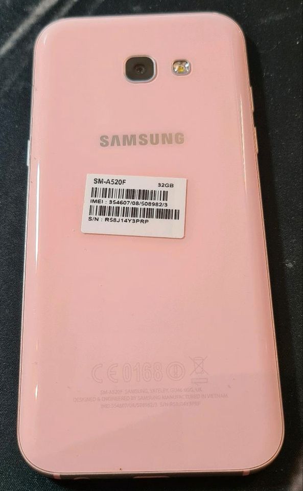 Samsung A5 (2017) 32GB Rose/Peach in Enger