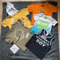 Sets mit Jungen t Shirts und langarm shirts 74 Sommer Pulli Bayern - Kaufbeuren Vorschau