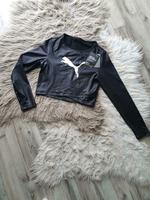 Neues Sport Crop Top von Puma Gr. M schwarz glänzend Nordrhein-Westfalen - Burbach Vorschau