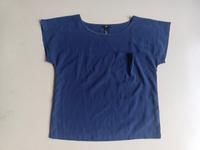 H&M blaues Polyester T-Shirt Blusenshirt Bluse Shirt Gr. S 36 Hessen - Kassel Vorschau