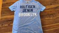 Tommy Hilfiger T-Shirt in meliert hellen blau mit Druck Größe S Berlin - Mitte Vorschau