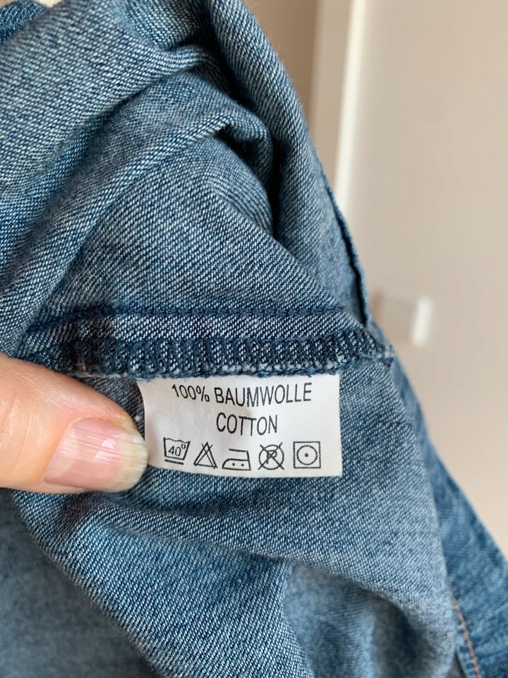 Jeanskleid, Minikleid, Größe 34, Damenkleid, Jeans, Trägerkleid in Oberhausen-Rheinhausen