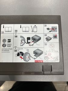 VW AUDI SKODA SEAT elektrische Luftpumpe Kompressor Pumpe