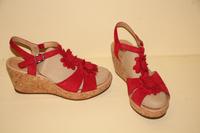 Plateau Sandalen GABOR COMFORT Gr. 42 echtes Leder Neuwertig rot Niedersachsen - Jork Vorschau