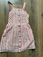 Sommerkleid gestreift Apricot Weiß 122 Schleswig-Holstein - Büdelsdorf Vorschau