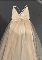 Langes Kleid mit Netzrock und Neckholder Hessen - Ulrichstein Vorschau