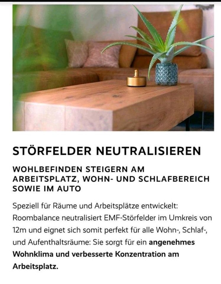 Roombalance / Raumharmonisierer, NEU, Fa. Schwarzkopf in Stulln