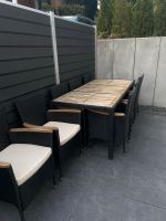 Gartentisch mit 8 Stühlen im Set zu verkaufen Wandsbek - Hamburg Poppenbüttel Vorschau