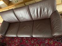 Ledergarnitur Sessel 2er 3er braun Sofa Couch Nordrhein-Westfalen - Stadtlohn Vorschau