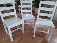 6 Stühle weiß Massivholz Niedersachsen - Wolfenbüttel Vorschau