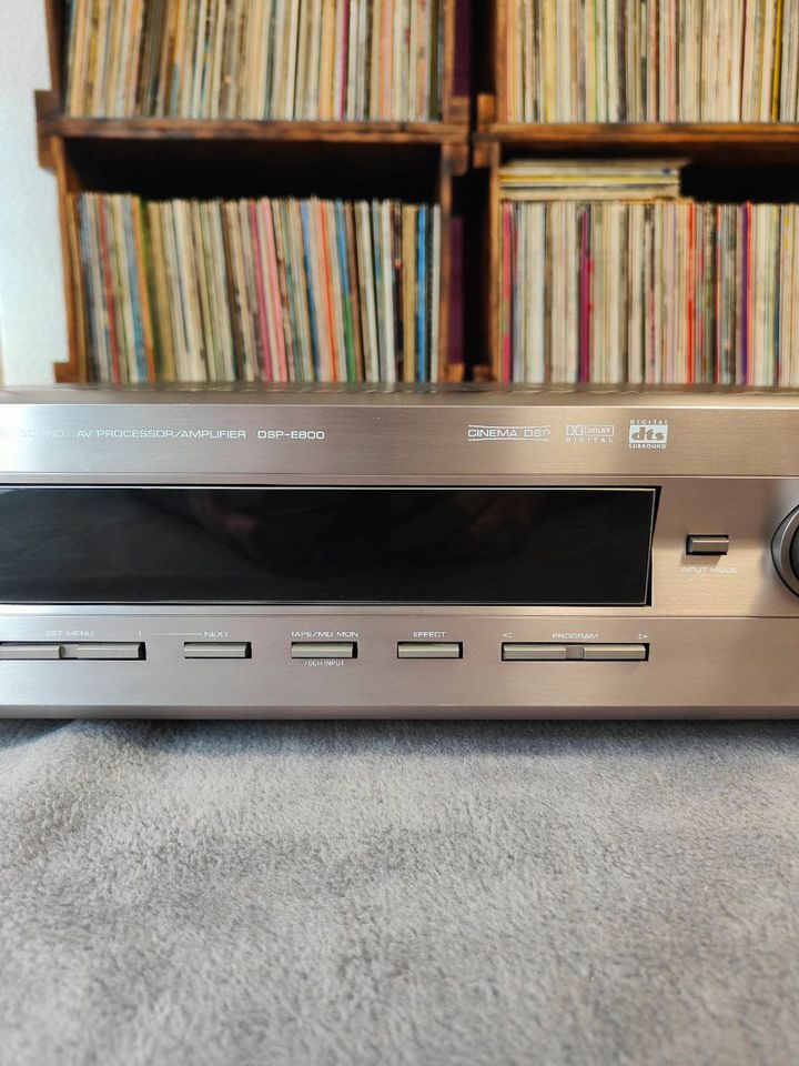 [A113] Yamaha DSP-E800 Dolby Digital DTS Prozessor/Decoder in Hockenheim