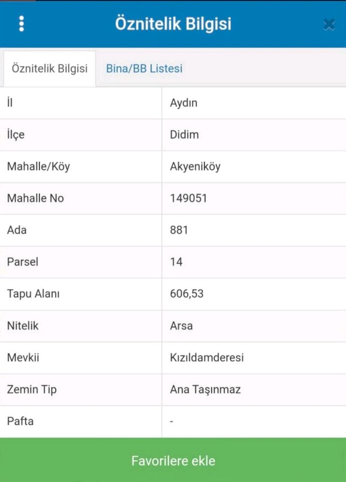 Didim Grundstück 606qm in Sankt Augustin