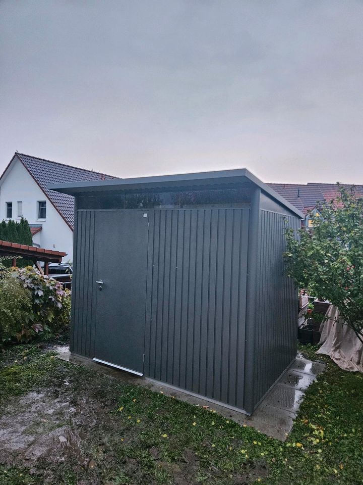 Aufbau / Montage Biohort Gerätehaus Highline Avantgarde in Wangen im Allgäu