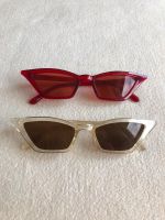 2 x Sonnenbrille rot und klarweiß Nordrhein-Westfalen - Bergisch Gladbach Vorschau