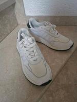 hip Sneaker,  normcore style, Sportschuh Leder weiß (37) Saarland - Saarlouis Vorschau