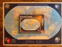 Puzzle Weltkarte 2000 Teile Schmidt Wandsbek - Hamburg Rahlstedt Vorschau