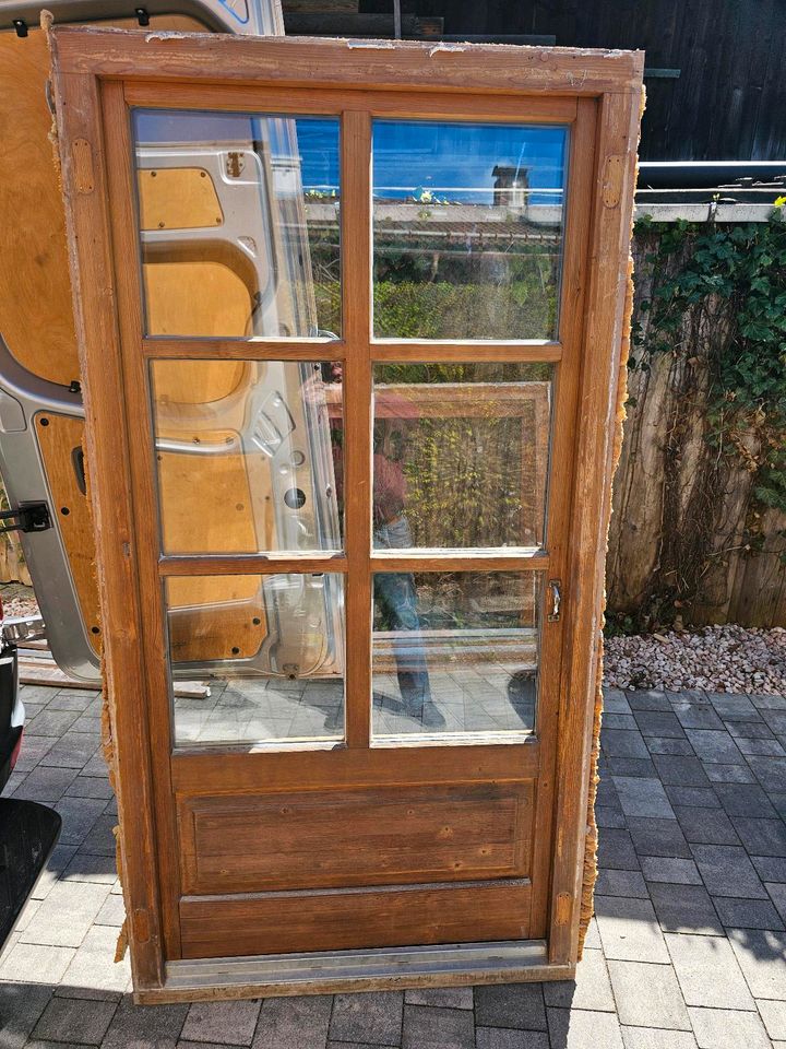 Topp! 1x Balkontür terrassentür Tür Fenster Isolierglas in Hausham