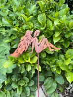 Fee Elfe 90 cm Stecker 3D Figur Rost Edelrost Garten Deko Shabby Niedersachsen - Drochtersen Vorschau