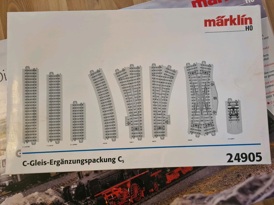 3 Locks, C5 Gleis Erweiterung, Märklin Digital Premiumstart 29855 in Darmstadt