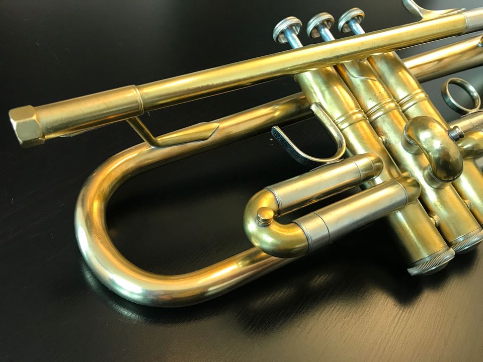 Bach Stradivarius Trompete ML 37G von 1976 unlackiert raw trumpet in München