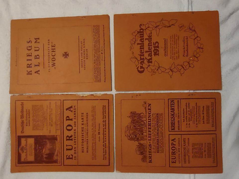 Sammlung von Zeitschriften, Heften und Taschenbüchern aus Kriegs- in Taufkirchen Vils