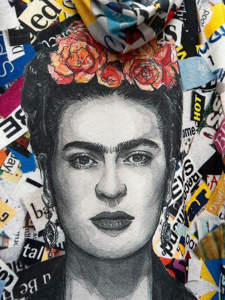 Neu Damen Kahlo Pullover mit Kapuze s m l xl xxl Frida motiv bild in Mainz