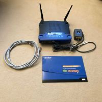 Linksys WRT54GL-DE WLAN Router + Antennen Booster Nordrhein-Westfalen - Ratingen Vorschau