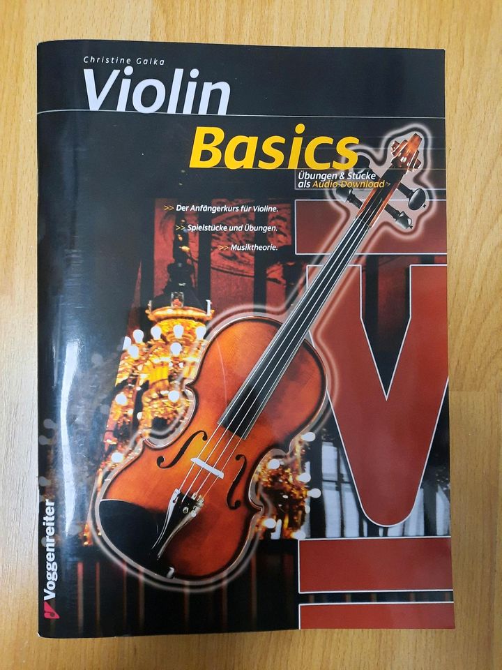 Violin basics Lernbuch mit Audio in Rodgau