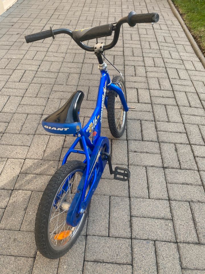 Kinder Fahrrad blau BMX-Style in Dresden