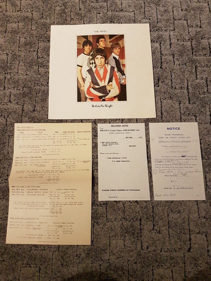 The Who The Kids are alright BOOKLET + 3 Inserts Live at Leeds in Nürnberg (Mittelfr)