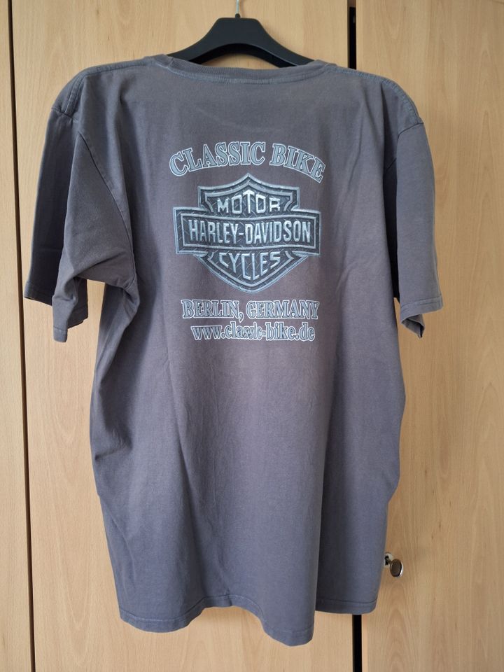 Original Harley-Davidson T-Shirt, grau, Größe XL in Langenberg