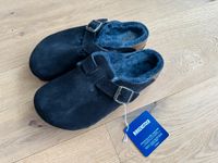 Birkenstock Boston Lammfell blau Gr 37 Bayern - Germering Vorschau