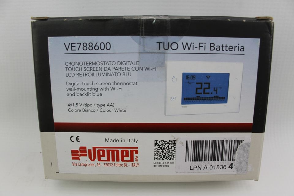 VEMER VE788600 TUO WiFi Batterie - Thermostat Heizung Smart Home in Berlin