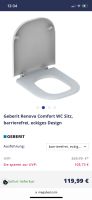 WC Sitz Geberit WC Brille Wandsbek - Hamburg Farmsen-Berne Vorschau