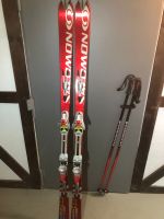 Skier Salomon Equipe103V L176 inkl. Stöcke & Tragetasche Nordrhein-Westfalen - Zülpich Vorschau