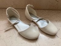 Schuhe, Ballerina Kommunion weiß Größe 34 Nordrhein-Westfalen - Brakel Vorschau