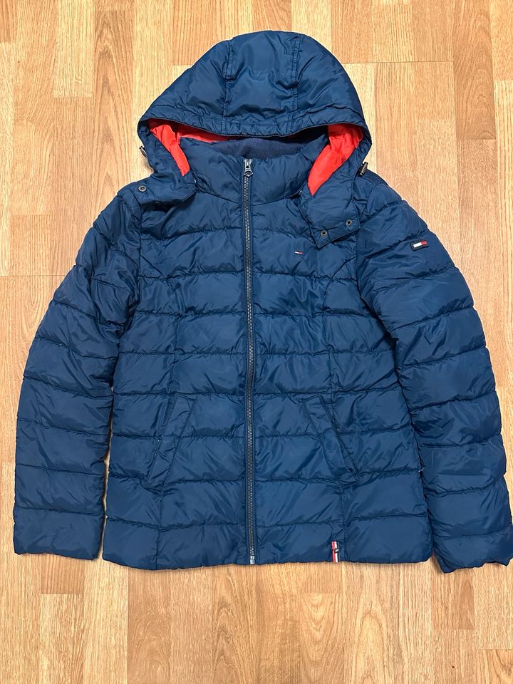 Tommy Hilfiger Jacke Größe L Damen Daunenjacke blau in Heilbronn