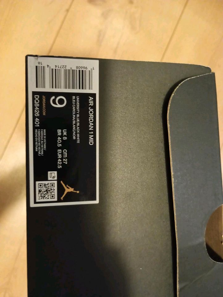 Nike Jordan 1 Größe 42,5 in Ringsheim