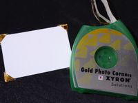 goldene selbstklebende Fotoecken Xyron Fotoalbum Bayern - Erlabrunn Vorschau