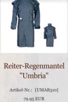 Umbria Regen Mantel Reitmantel blau Nordrhein-Westfalen - Bergisch Gladbach Vorschau