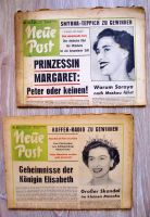 2 x Zeitschrift "NEUE POST" 1955 Königin Elisabeth / Prinzess Mar Sachsen - Hainichen Vorschau