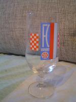 Fußballglas, Sammelglas DDR " Rot - Weiss Erfurt " Sachsen-Anhalt - Jeßnitz Vorschau