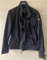 Jacke Herren Napapijri Größe M dunkelblau navy 100% Baumwolle Hessen - Petersberg Vorschau