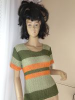 Strick Pullover Sommer moos/orange, H&M, Gr 38/40 Bayern - Moosburg a.d. Isar Vorschau