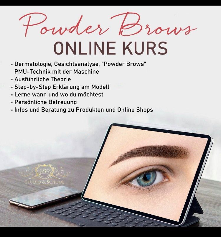 Online Schulung ✨ Powder Brows in Troisdorf