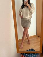Business Kleid Kombination Rock aus Wolle Satin Bluse Baden-Württemberg - Rauenberg Vorschau