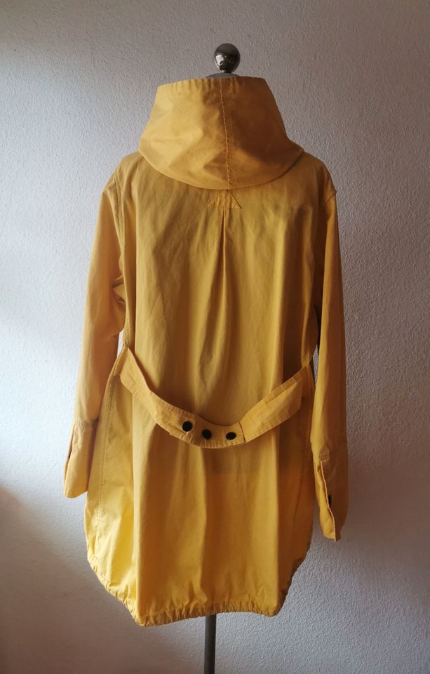 Mantel kurz Designerjacke Caroline Raffauf Berlin Bio Baumwolle in Singen