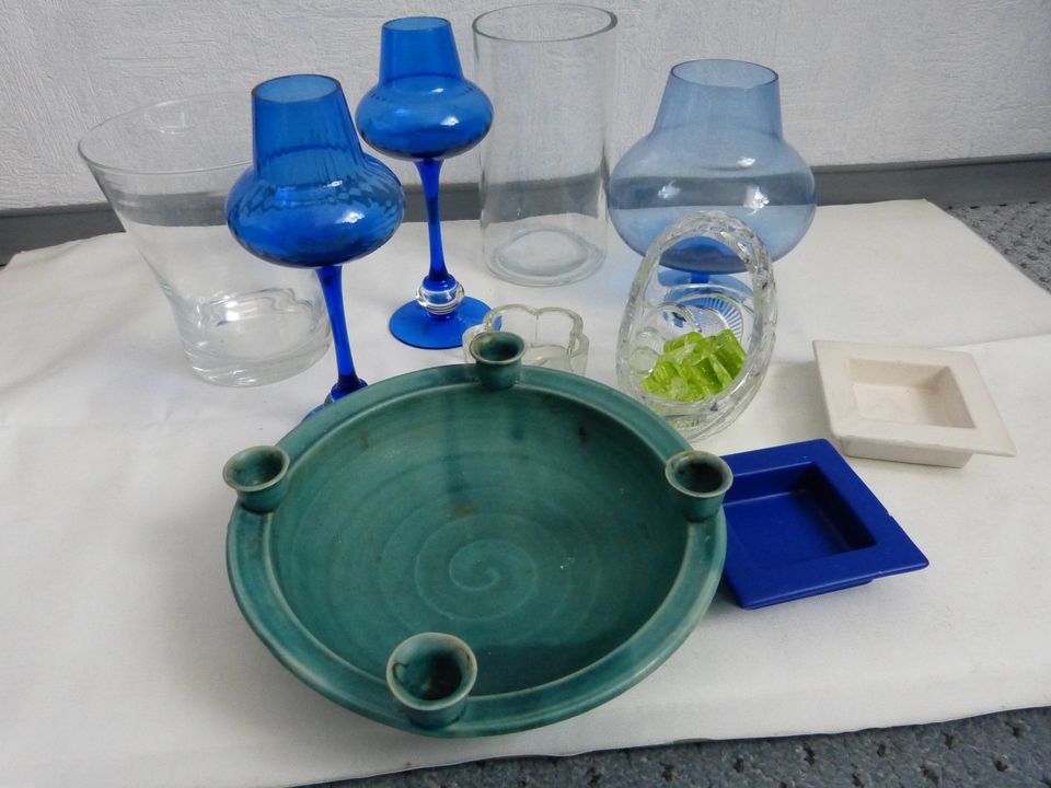 Diverse Gläser, Keramik in Cottbus