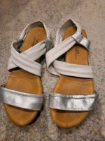 Sandalen beige silber Größe 35 Rheinland-Pfalz - Weingarten Vorschau